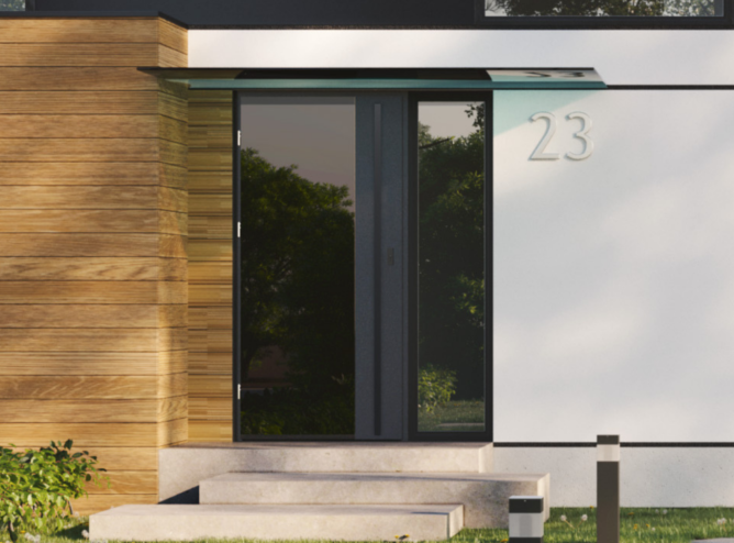 Kolekcja drzwi zewnętrznych WIKĘD Glass FRONT